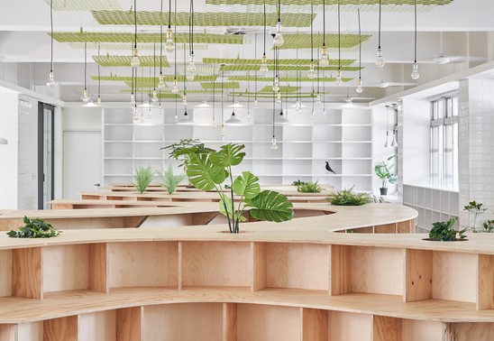 漢口國中圖書室